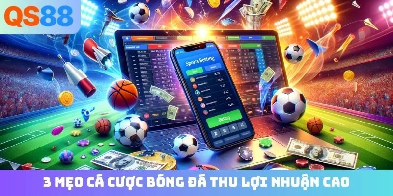3 mẹo cá cược bóng đá thu lợi nhuận cao