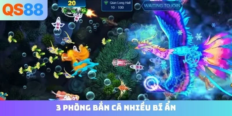 3 phòng bắn cá nhiều bí ẩn