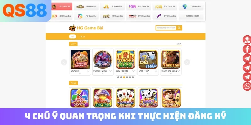 4 chú ý quan trọng khi thực hiện đăng ký