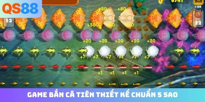 Game bắn cá tiên thiết kế chuẩn 5 sao