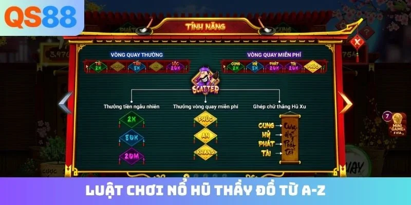 Luật chơi nổ hũ Thầy Đồ từ A-Z