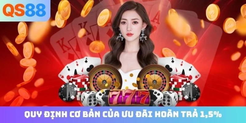 Quy định cơ bản của ưu đãi hoàn trả 1,5%