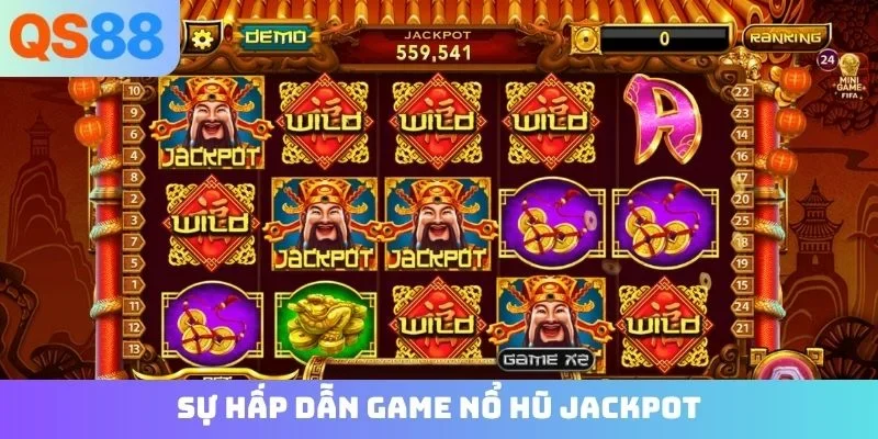 Sự hấp dẫn game nổ hũ jackpot
